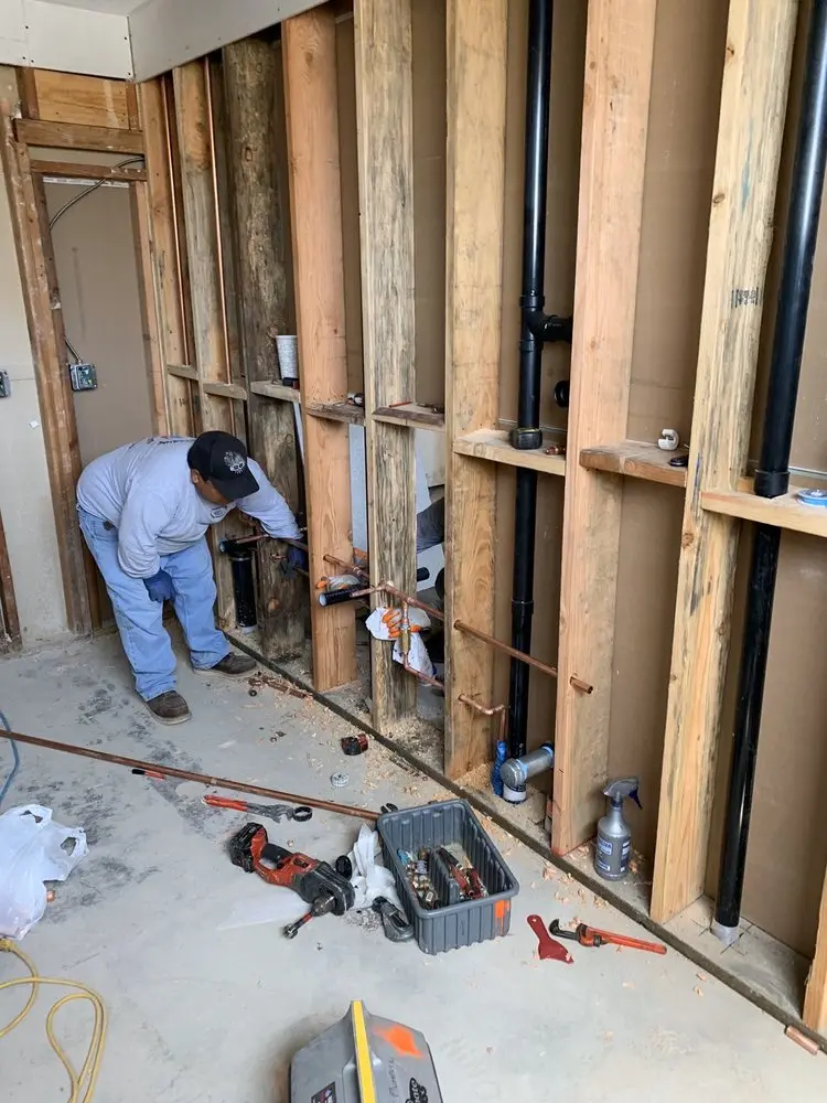 Commercial rough-in plumbing for Water Heater Replacement in Artondale